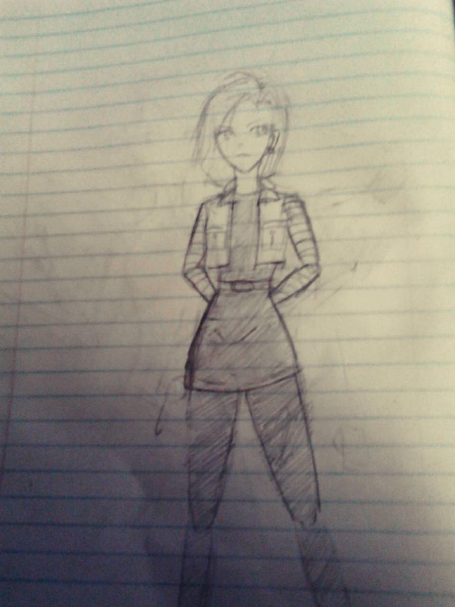 Android 18 Sketch 1 By Shawnuchia On Deviantart Android 18 Sketch 1 By Shawnuchia On Deviantart