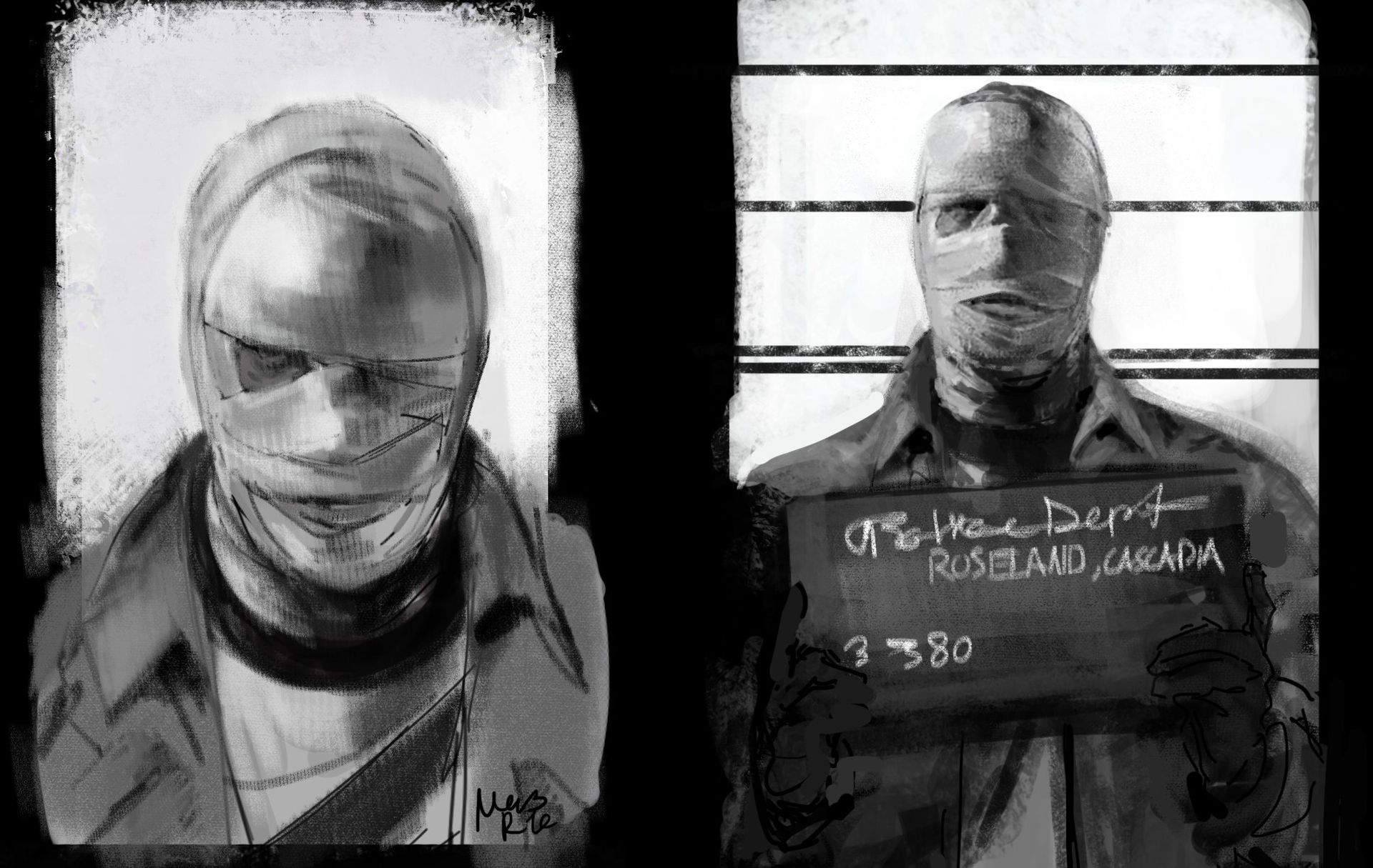 Bandated Bandaged Man Sketch by koponya on DeviantArt