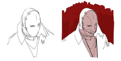 Ballistic Mask sketches