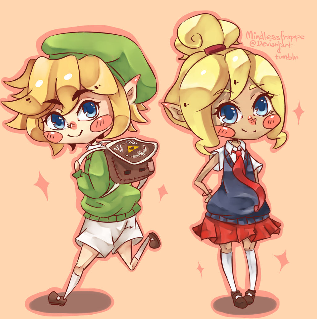 LOZ - Wind Waker School by MindlessFrappe on DeviantArt