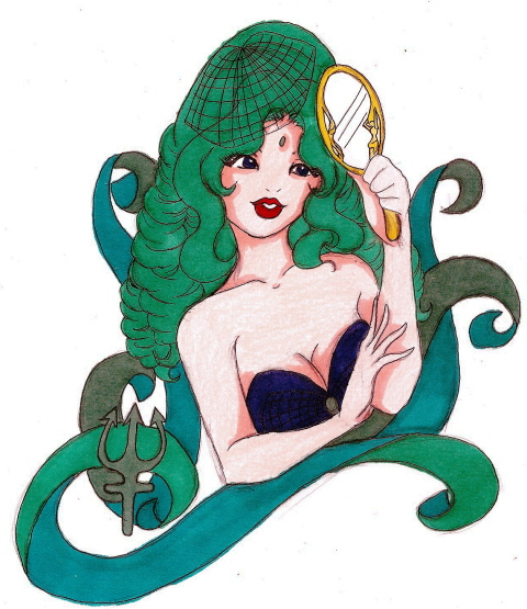 Burlesque Sailor Neptune