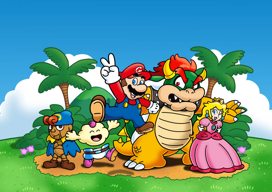 The Super Mario RPG Crew by PopplioPower on DeviantArt