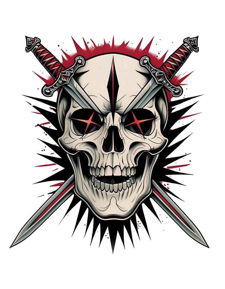 Spilla Steampunk Con Spade Incrociate: Spilla Con Stemma In - Foto 11