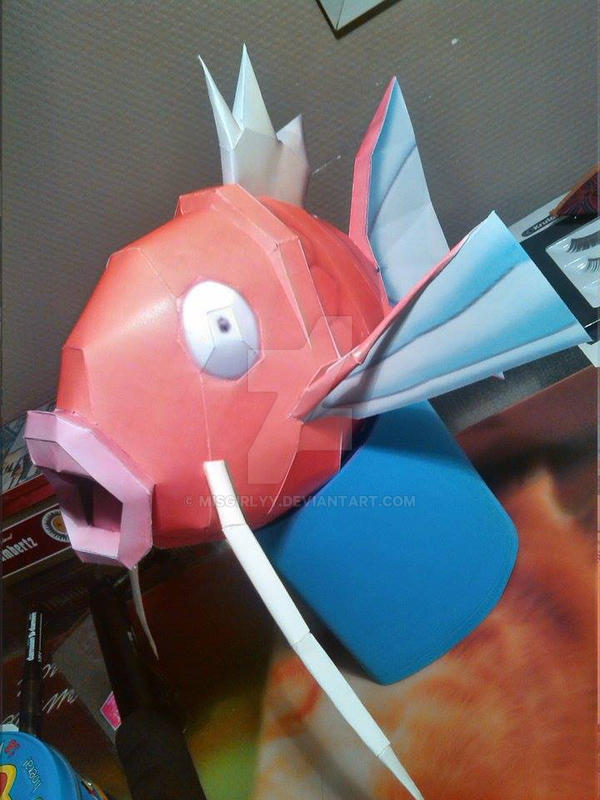 Magikarp Papercraft magikarp papercraft by misgirlyy on DeviantArt