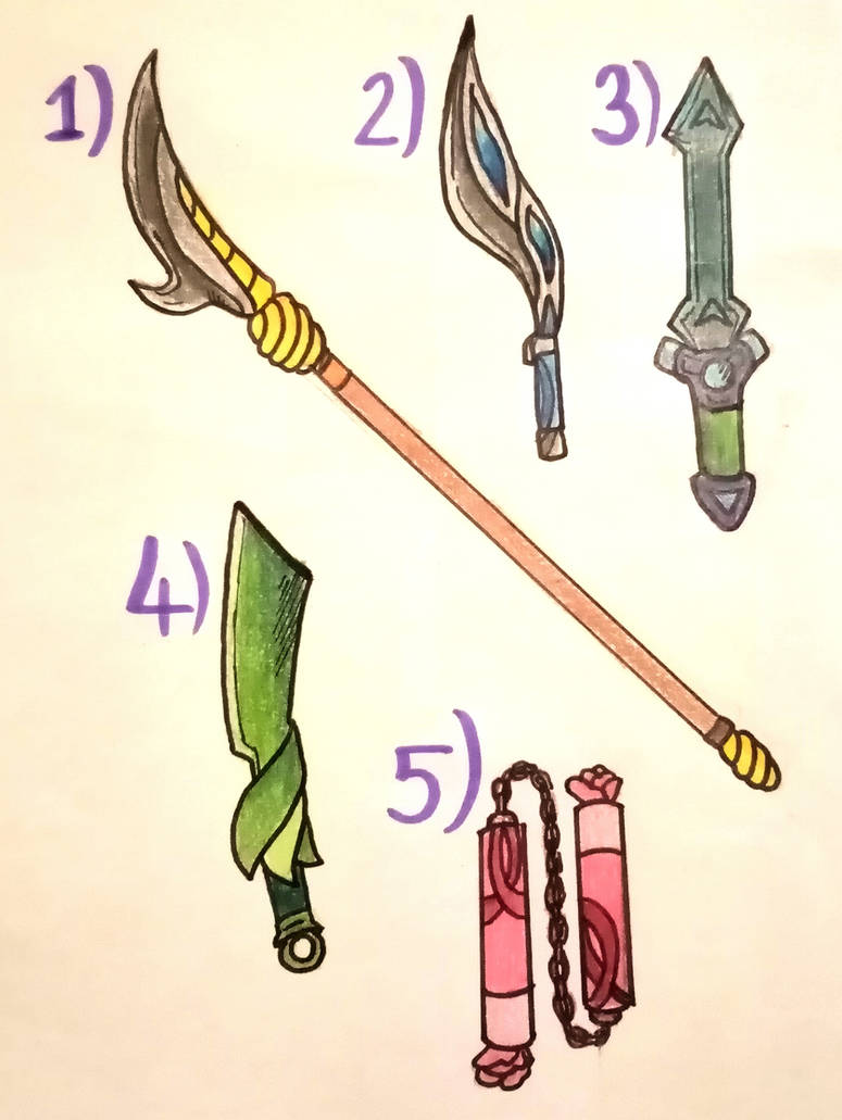 Gem weapon adopts CLOSED by Midori-Berry-adopts on DeviantArt