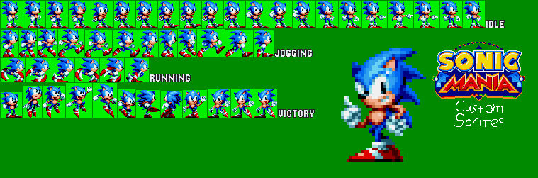 Featured image of post Sonic Mania Sonic Sprite Gif