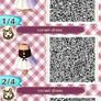 3DS NEW LEAF Animal Crossing Corset Dress Pattern