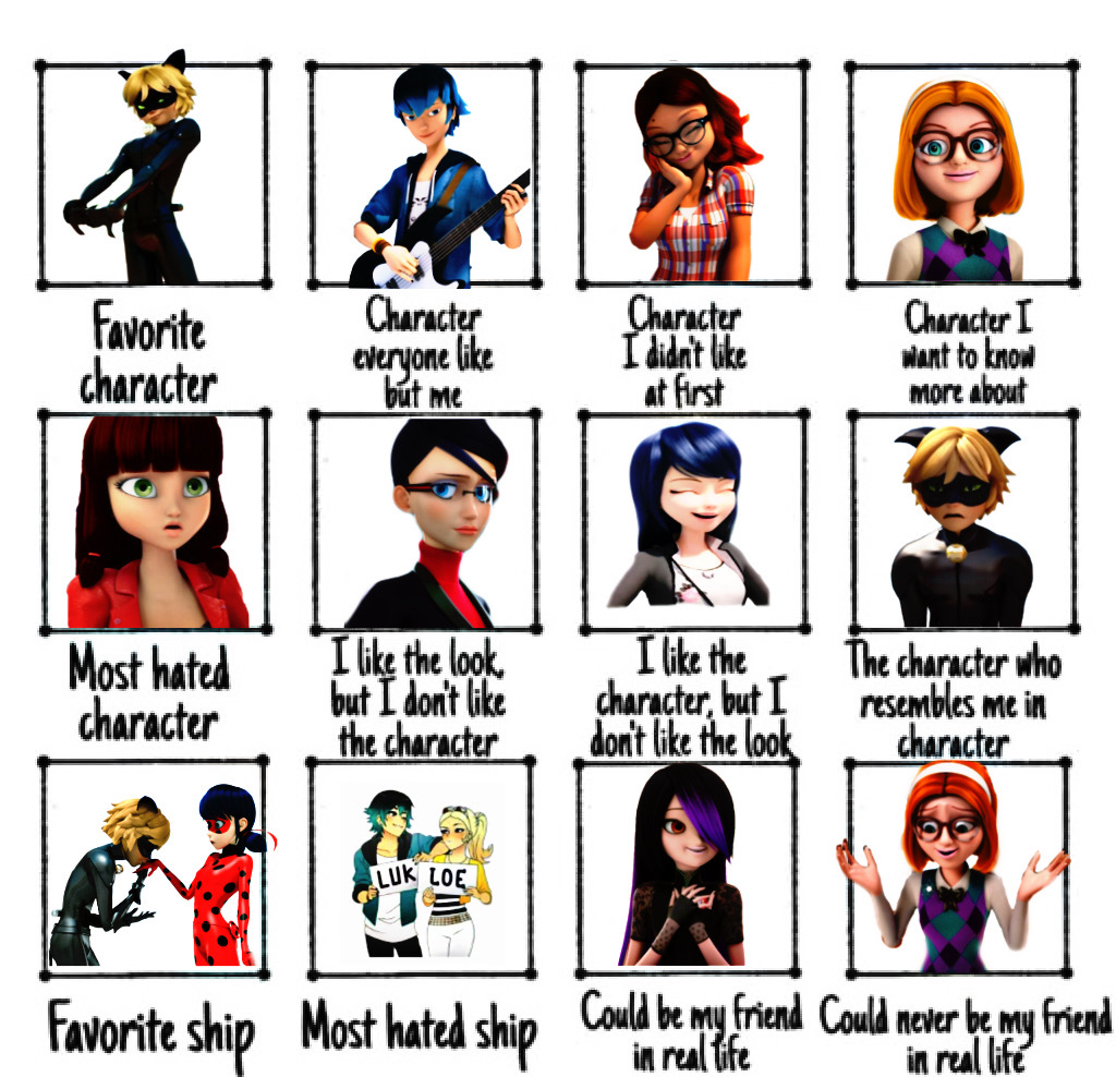 All Characters of Miraculous ( pics ), Wiki