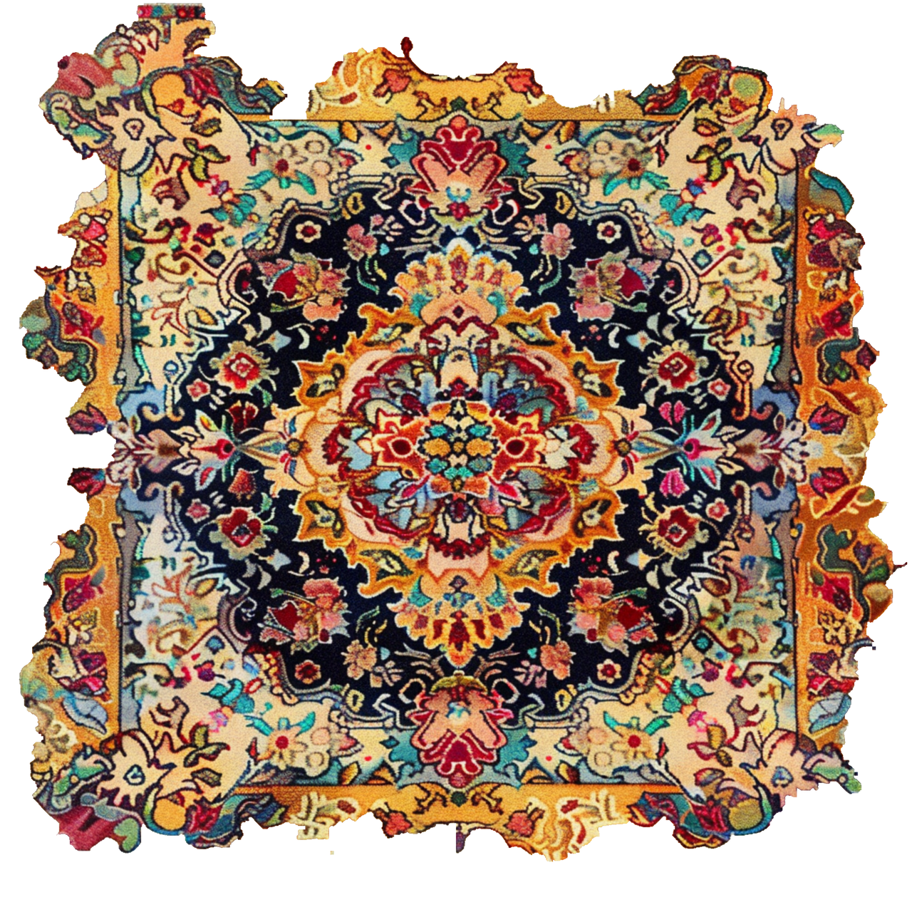 Colorful Persion Rug Persian Rug Art Design Colorful by StreetwiseArt on DeviantArt