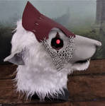 SOLD - Albino Warrior Rat by OhRats-creations