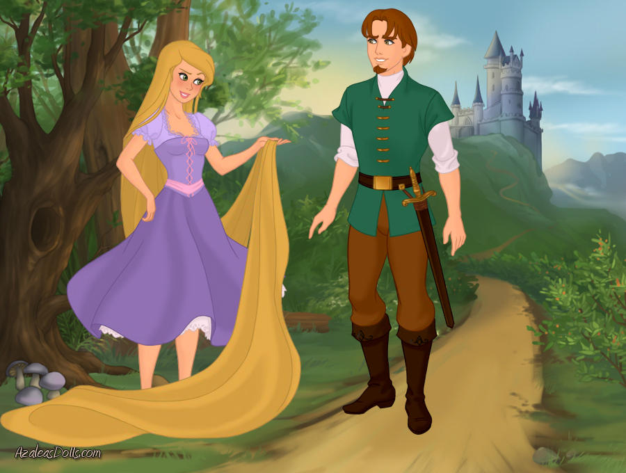 Rapunzel and Flynn Rider by Disneycow82 on DeviantArt
