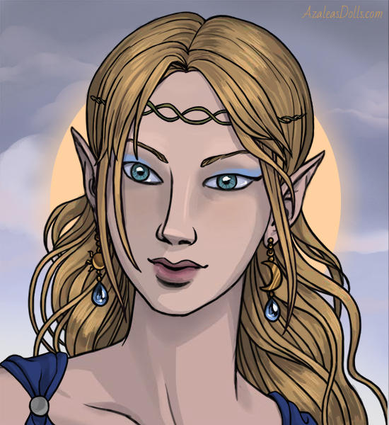 Elven-Portrait-by-Anna by Disneycow82 on DeviantArt