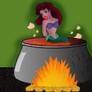 Cauldron Mermaid