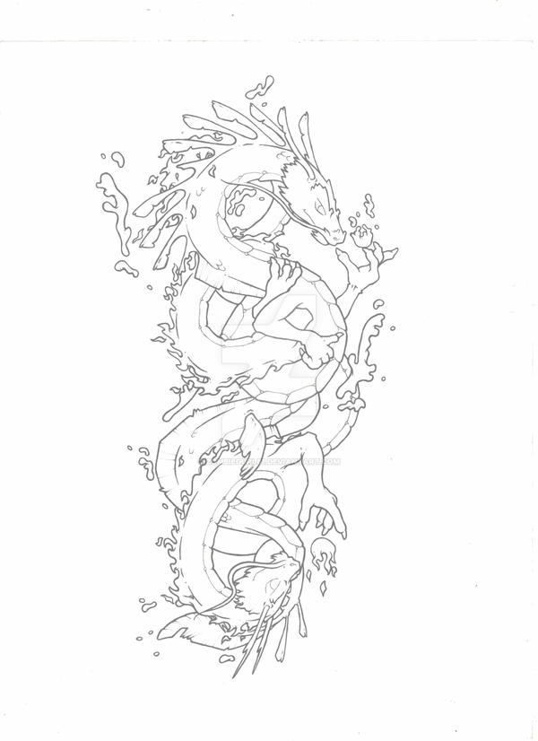 Twin Dragon Tattoo Design By Zombiegurl81 On Deviantart Twin Dragon Tattoo Design By Zombiegurl81 On Deviantart