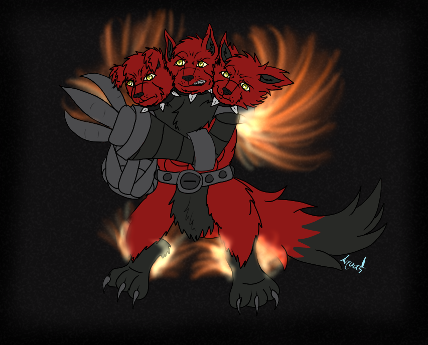 FLAMERUS FULLBODY COLOR by  aquatheohiokitty