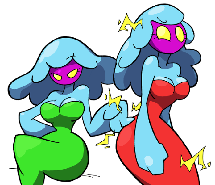 Merri and Gigi The Jellyfish Sisters Zapping Fun