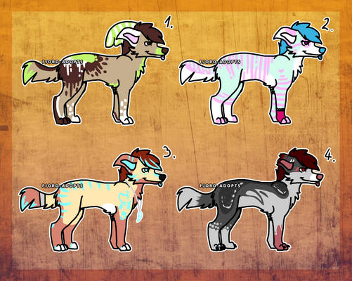 Canine Adoptables - CLOSED
