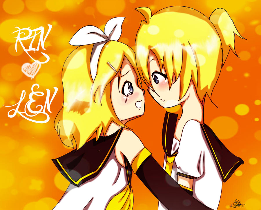 Len And Ryn RIN and LEN by Angolmar on DeviantArt