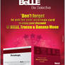 BeLLE Privilege card AD