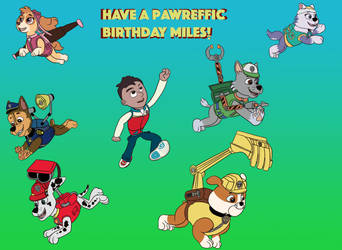 Paw Patrol Birthday picture