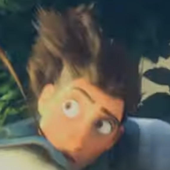 Flynn Rider with his hair raised up by NicolasArellano on DeviantArt