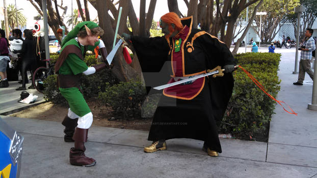 Jedi Link vs. Ganondorf