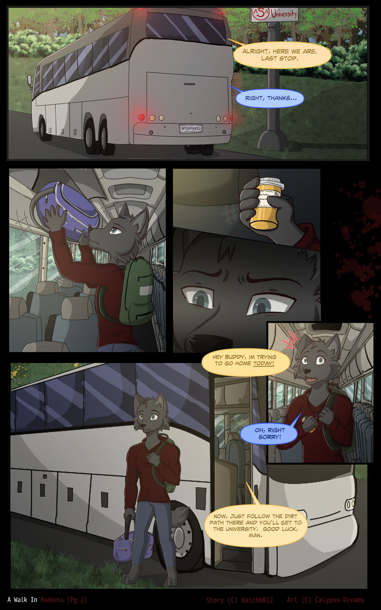 AWIM Afflicted Page 2 by CalypsoDreams on DeviantArt