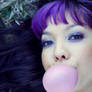 Purple bubble