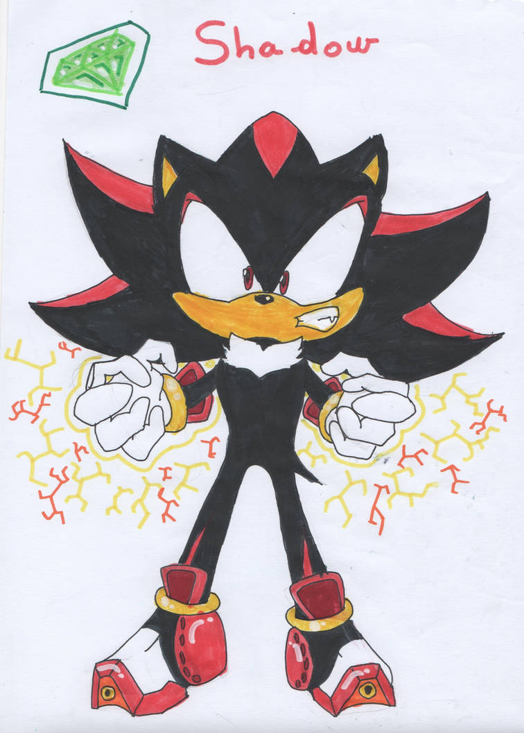 angry Shadow the hedgehog by Glory02 on DeviantArt