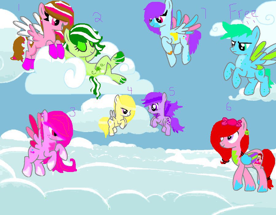 My little pony Adoptables~!