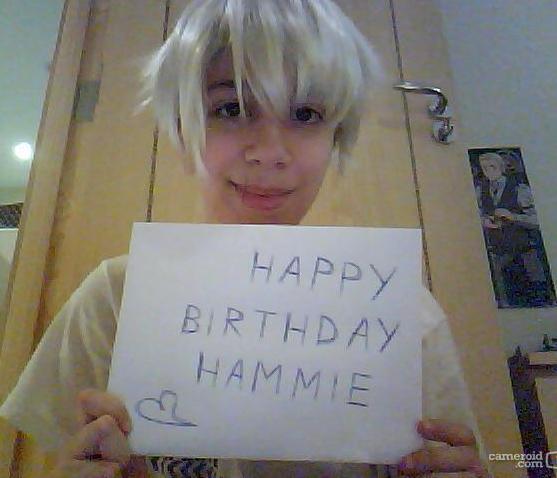 Happy Birthday Hammie