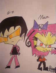 ZaGr=Maz and Giz by Zimismyboyfriend