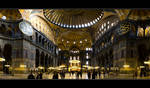 Hagia Sophia Interior by thesolitary