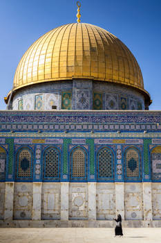 Morning at the Dome of the Rock