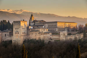 Sunset over the Alhambra