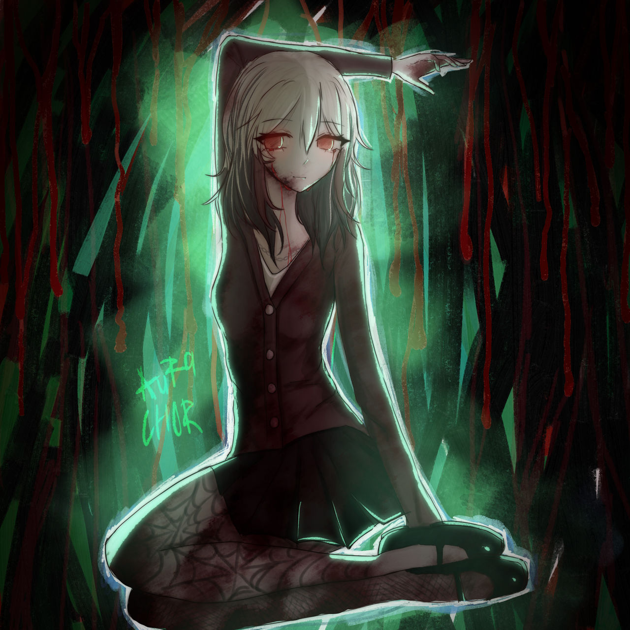 Terrifying Deviantart 2nd scary art.. by moonanitiful on DeviantArt