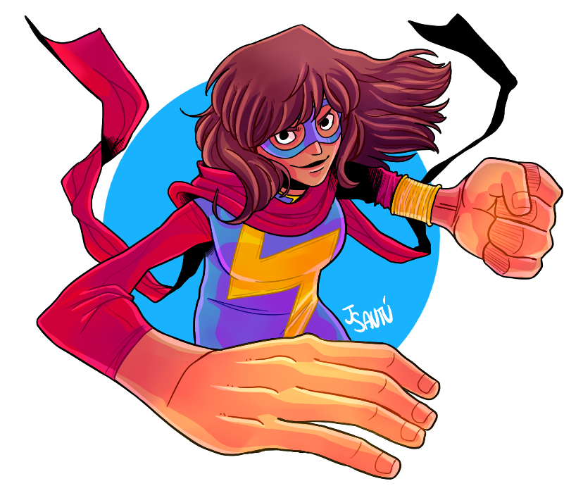 Ms Marvel by JSautu on DeviantArt