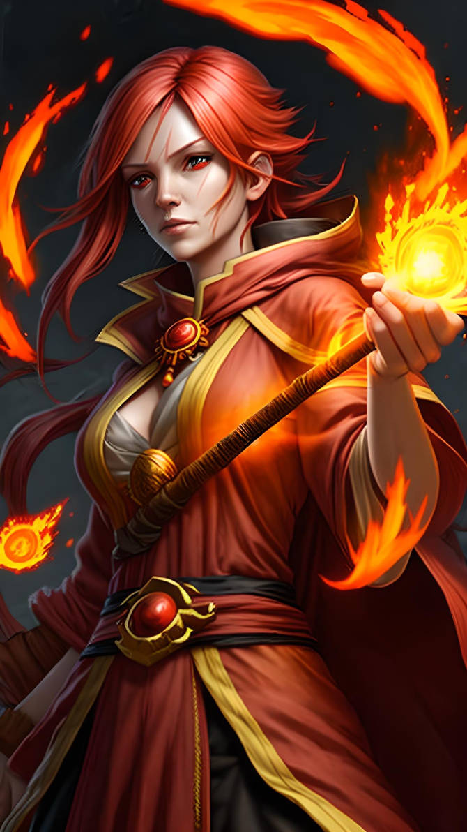 Fire Mage by tankdude37 on DeviantArt