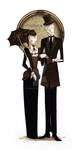 Mr. and Mrs. Glaseye by erebun