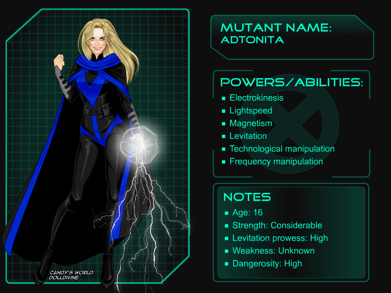 X Men Mutant Oc Adtonita By Miximini On Deviantart