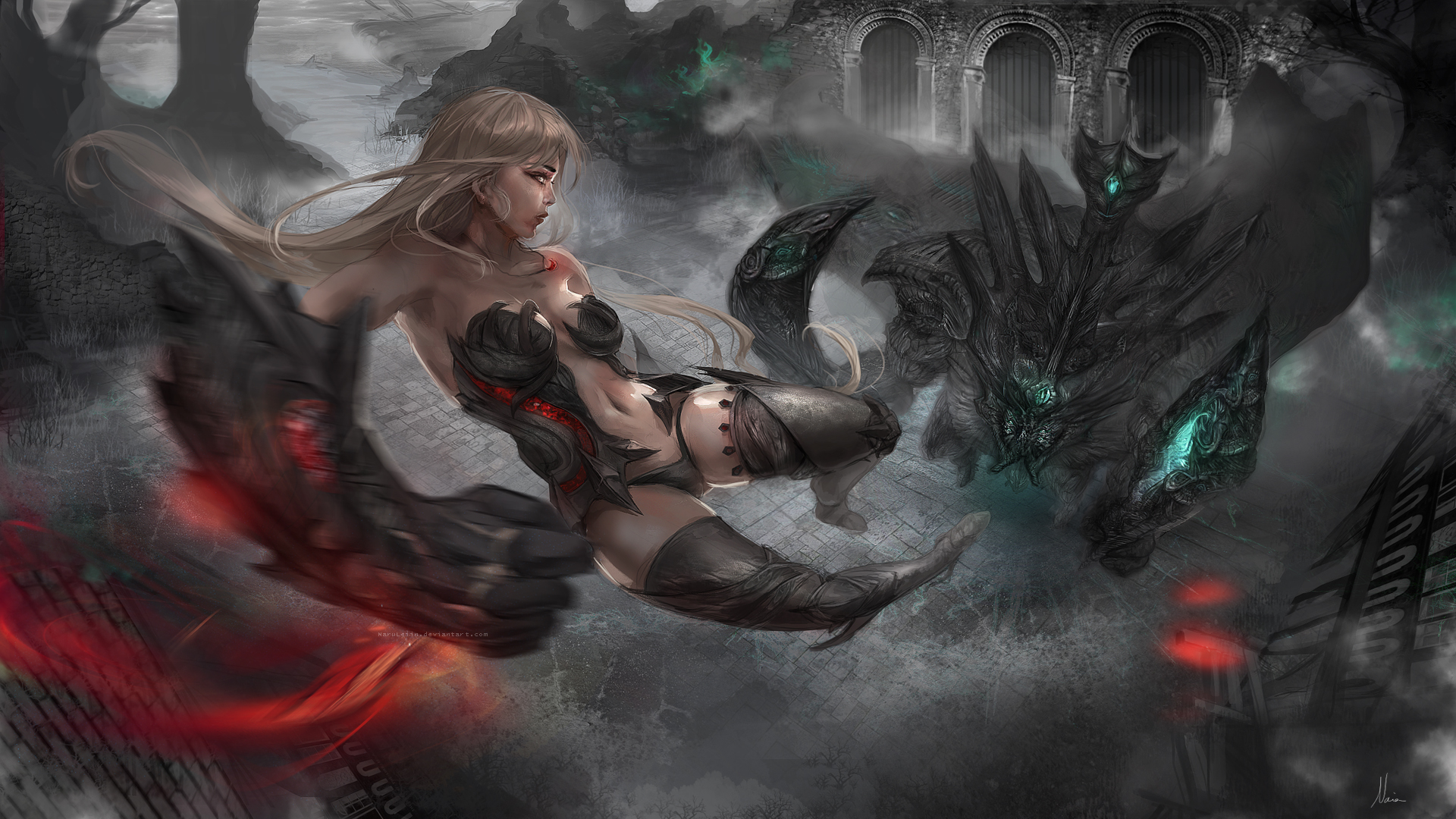 TERA Loading Screens - Brawler in Arborea