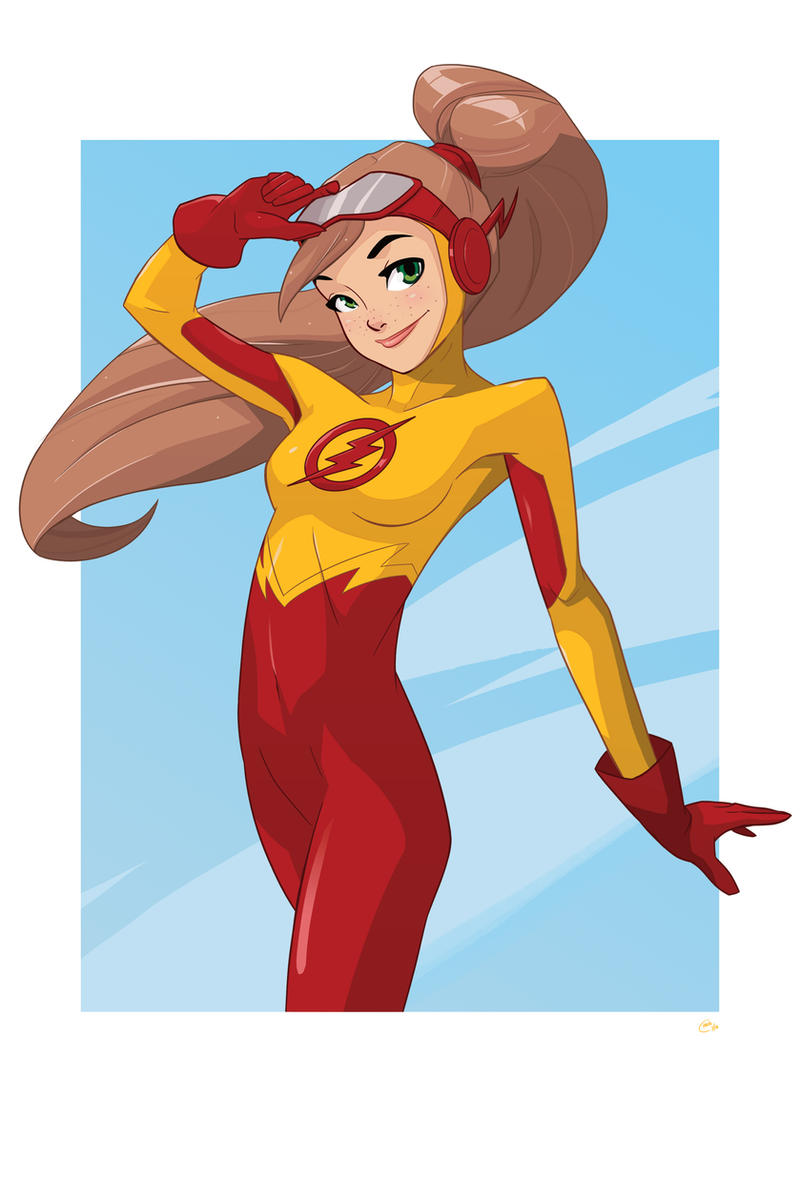Blue Flash Oc Kid Flash (OC Commission) by Mro16 on DeviantArt