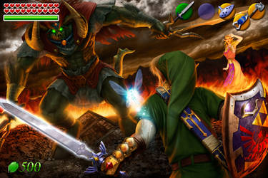 Battle for the Triforce III - Interface