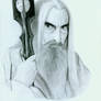 Saruman the White wizard