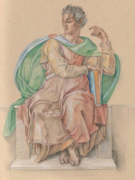 Michelangelo Study - Isaiah