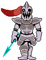 Undyne In Armor Undyne In Full Armor Colored Sprite by CharaViolet on DeviantArt
