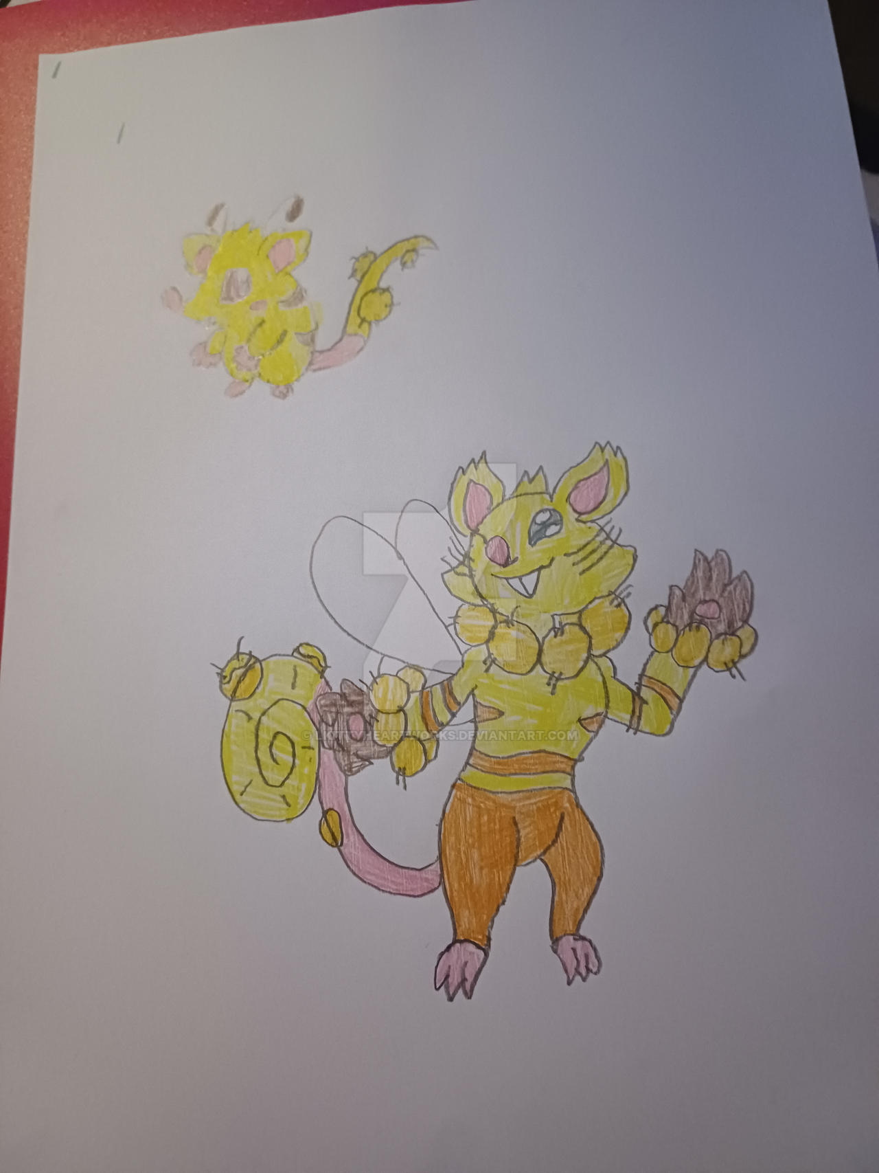 Artchick42 Poke-Idea 1: Honey Possum