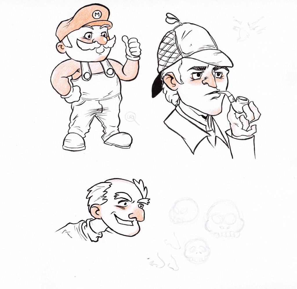 Mario and Sherlock Holmes