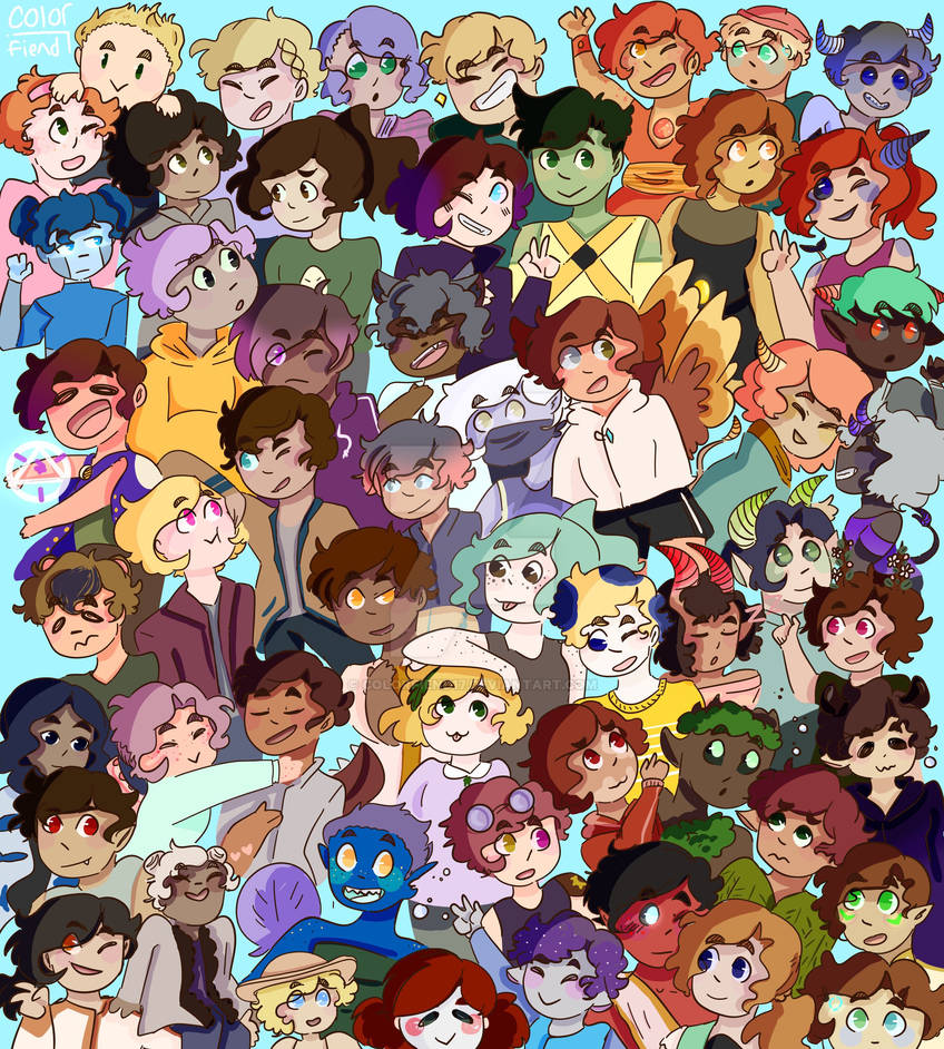 All Of My OCs by colorfiend17 on DeviantArt