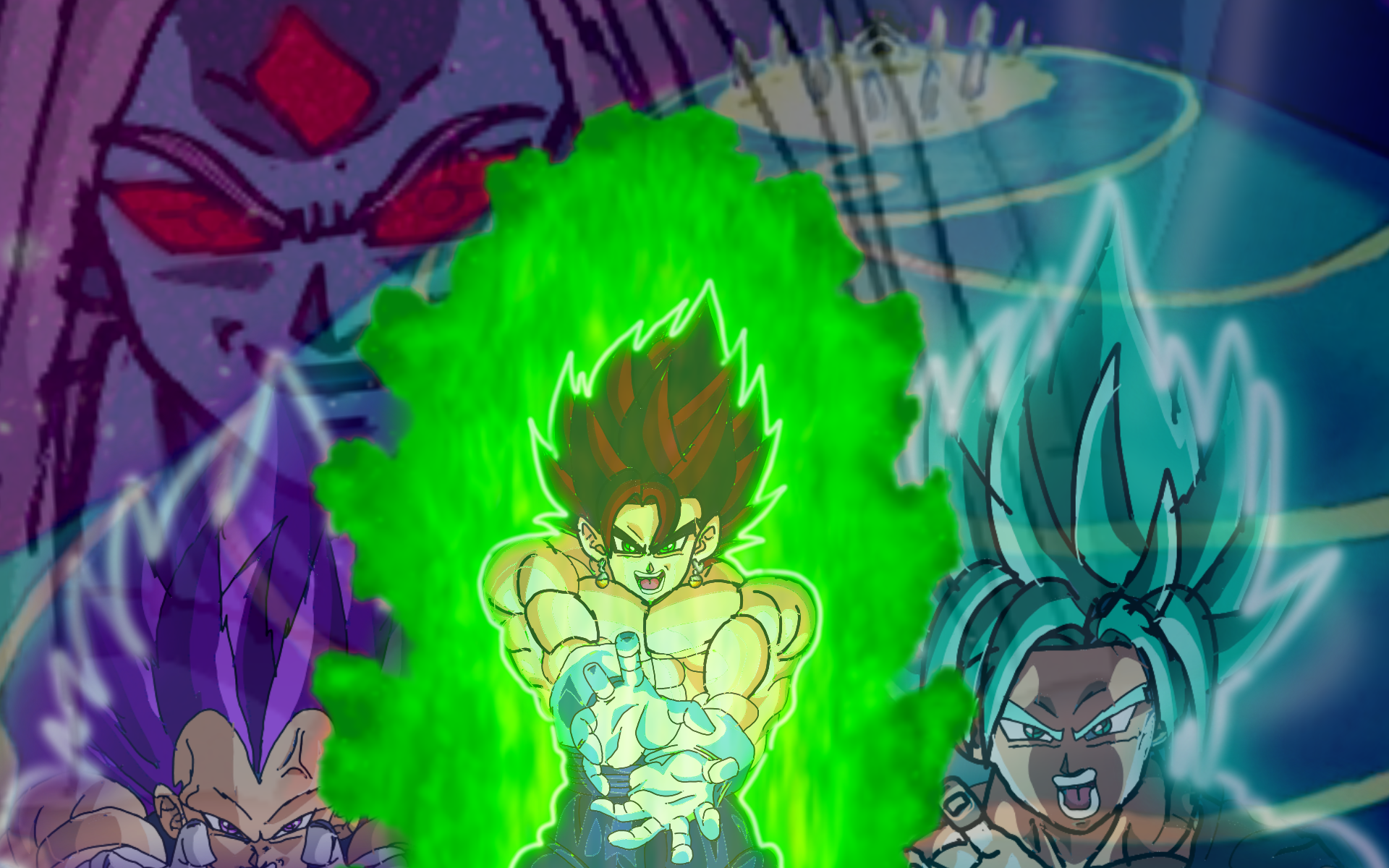 DBS Wallpaper Goku Vs Vegeta Extended Ending by davidmaxsteinbach on  DeviantArt